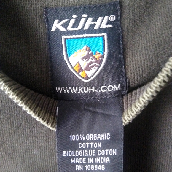Kuhl Outdoor Green Long Sleeve Sweatshirt Pullover Size (M) - Picture 2 of 7